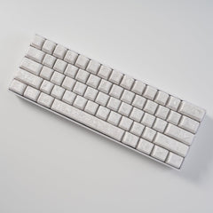 Crystal Texture Ceramic Keycaps, OEM Profile 76/114 keys for Mechanical Keyboard