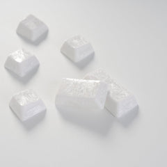 Crystal Texture Ceramic Keycaps, OEM Profile 76/114 keys for Mechanical Keyboard