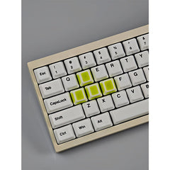 Original-Profile Crackle Ceramic 6.25U Spacebar Keycap,WASD Keycaps