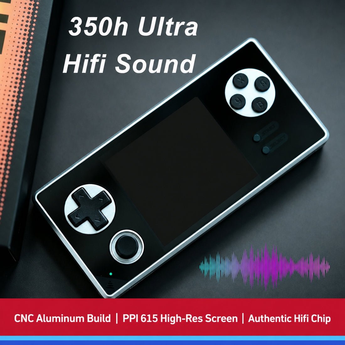 GKD350H Ultra Retro Open-Source Handheld Game Console (Pre-sale)