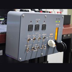 1/1 Scale Backlit Landing Gear and Lights Control Panel for MSFS2020, Windows PC - Compatible with FENIX320