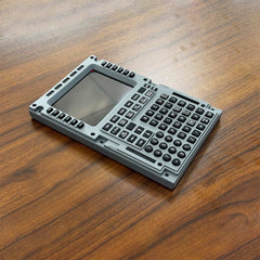 1/1 Scale Metal A320 MCDU Home Cockpit Panel for X-Plane, MSFS 2020/2024, Compatible with Toliss A310/A320, FENIX/FBW/FSL A320