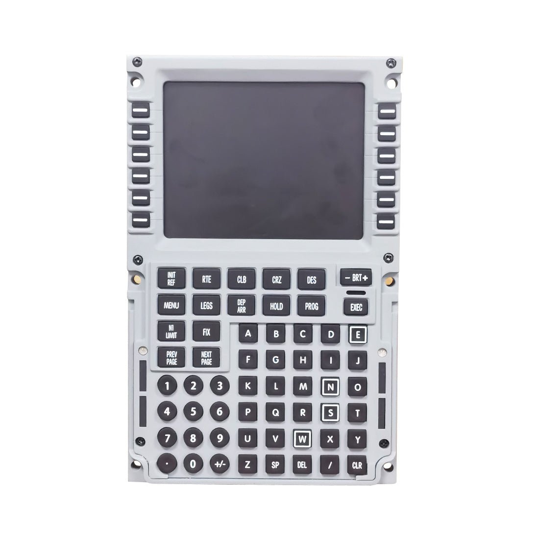 1/1 Scale Metal B737 CDU Home Cockpit Panel Compatible with MSFS 2020/2024, Prepar3D, X-Plane