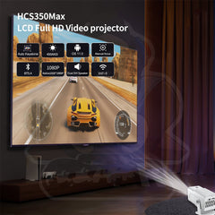 1080P 2-in-1 Projector Game Console