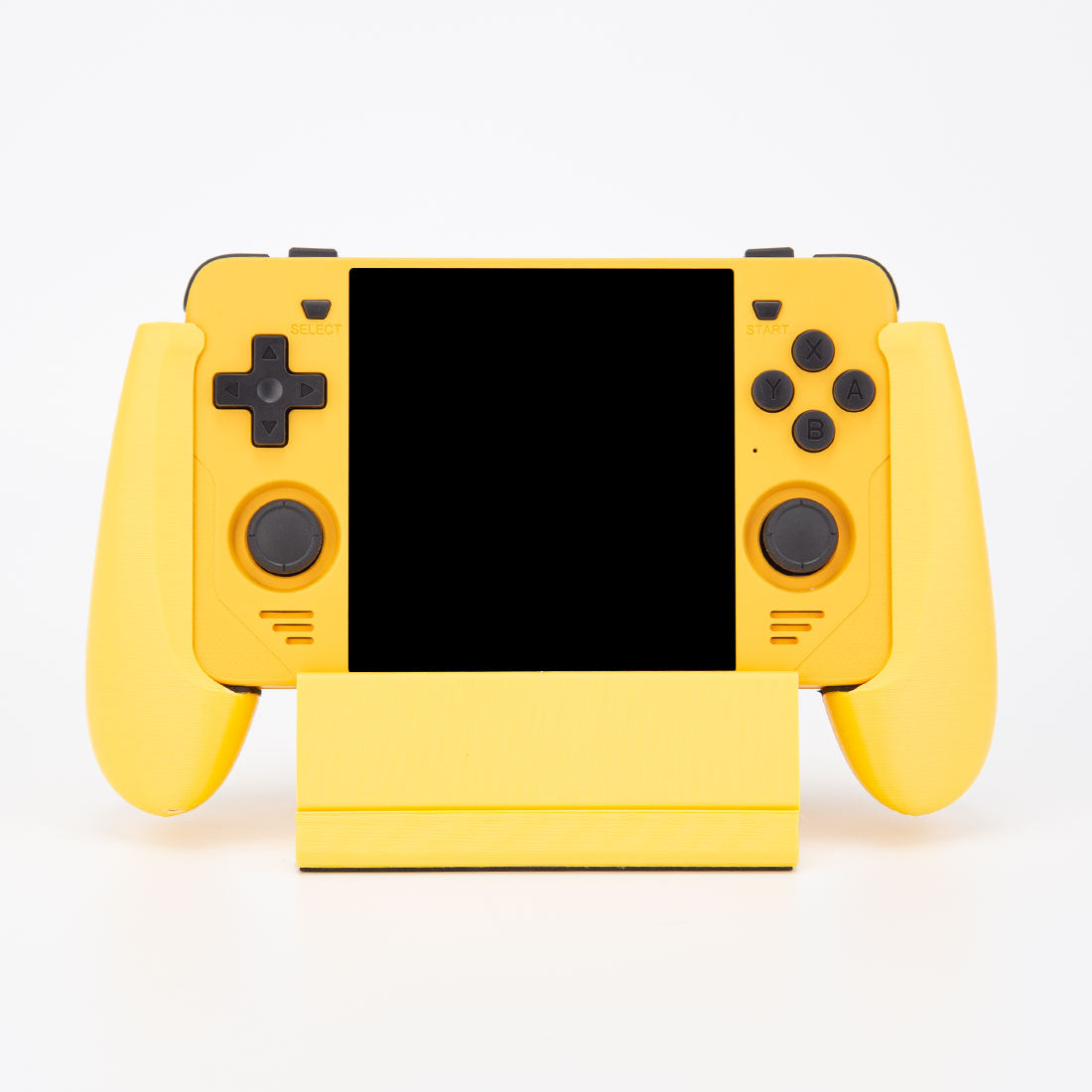 litnxt-3D-printed-magnetic-charging-base-for-rgb30-game-console-yellow-3