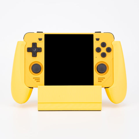 litnxt-3D-printed-magnetic-charging-base-for-rgb30-game-console-yellow-3
