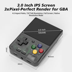 A10MINI 2.8-inch / A10MINI V4 3-Inch Retro Vertical Handheld Console with WiFi Wireless Connectivity