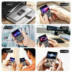 A10MINI 2.8-inch / A10MINI V4 3-Inch Retro Vertical Handheld Console with WiFi Wireless Connectivity