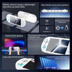 Anbernic RG VITA PRO 5.5 Inch Retro Handheld Game Console, Dual System, RK3576