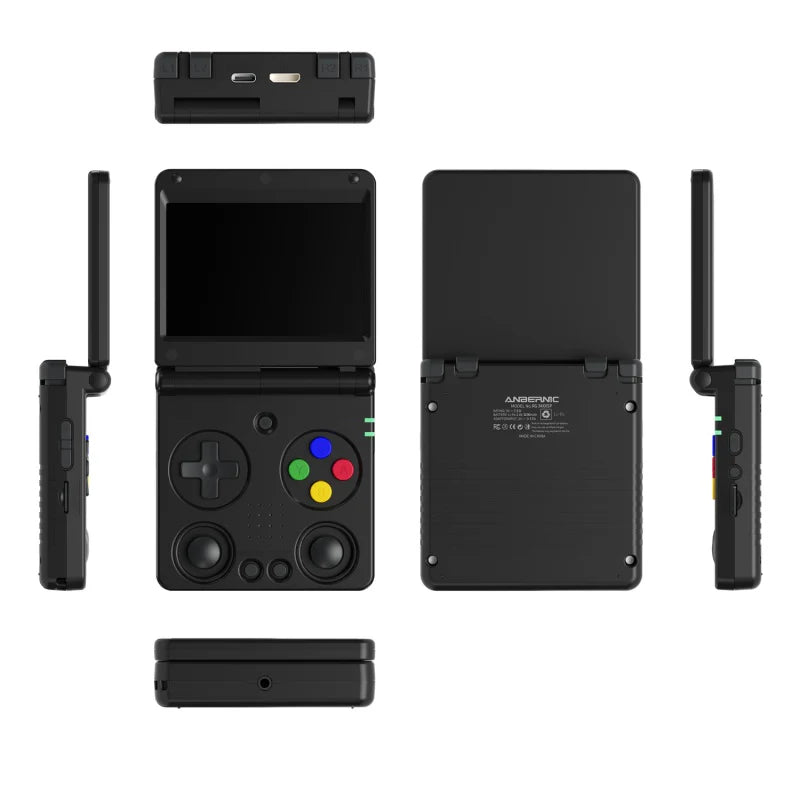 Anbernic RG34XXSP 3.4-Inch Retro Handheld Game Console