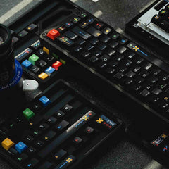 Basic Law 1.7mm Thick Dye-Sub PBT Original Magnetic Keycaps