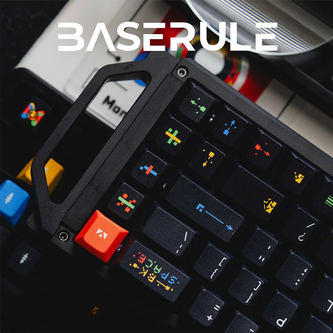 Basic Law 1.7mm Thick Dye-Sub PBT Original Magnetic Keycaps