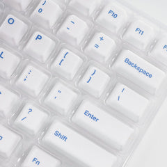 Ceramic Keycap Set 96 Keys for 61/67/68 Mechanical Keyboards