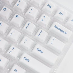 Ceramic Keycap Set 96 Keys for 61/67/68 Mechanical Keyboards
