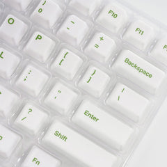 Ceramic Keycap Set 96 Keys for 61/67/68 Mechanical Keyboards