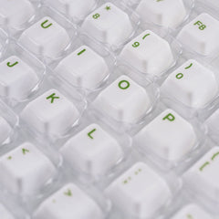 Ceramic Keycap Set 96 Keys for 61/67/68 Mechanical Keyboards