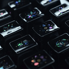 Tiangong Kaiwu Raden Lacquer Ceramic Keycap for Mechanical Keyboards