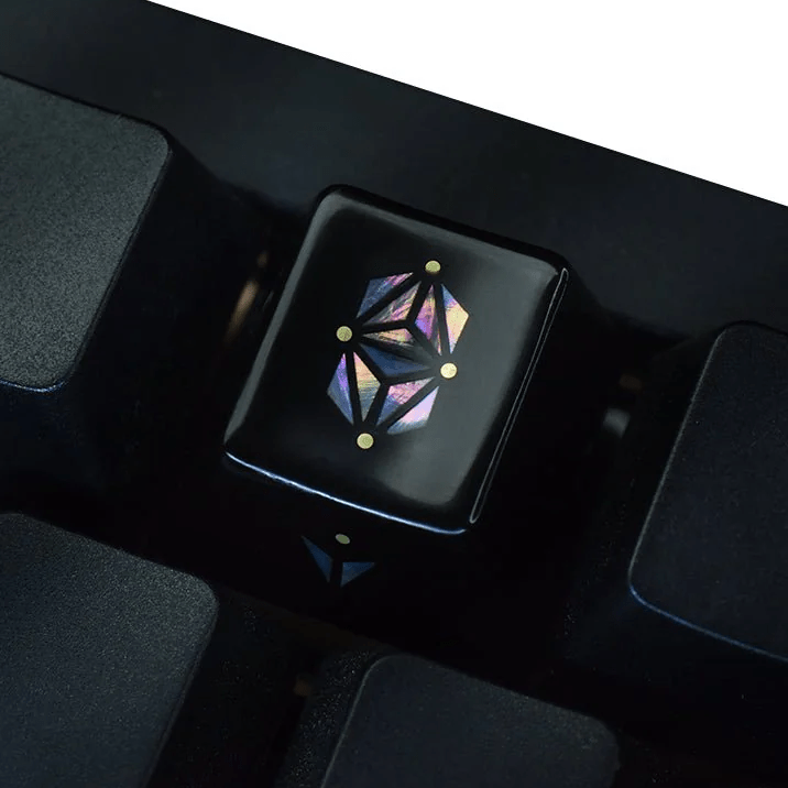 Tiangong Kaiwu Raden Lacquer Ceramic Keycap for Mechanical Keyboards