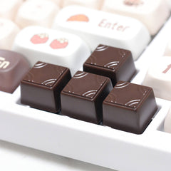 Chocolate Coffee Resin Keycap
