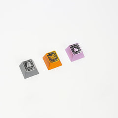 Christmas/Halloween Original-Profile 220-Grit Anodizing Aluminum Alloy Keycaps for R4-1U ESC Row (3PCS)