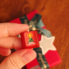 Christmas/Halloween Original-Profile 220-Grit Anodizing Aluminum Alloy Keycaps for R4-1U ESC Row (3PCS)