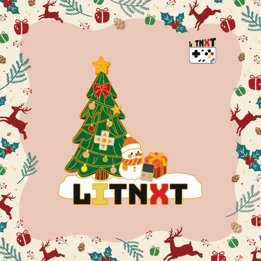 Litnxt custom metal refrigerator magnet (not shipped if purchased separately)