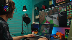 Customizable Touch Bar, Touch Screen Keyboard for Gaming, Streaming & Office