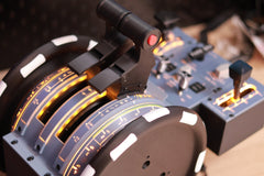 D107 A320 A310 A190 Motorized Throttle-Quadrant for Flight Sim - Backlit, Full Range Motion, Compatible with MSFS2020/2024, X-Plane, Fenix, FBW, toliss - Windows Home Cockpit Panel(Pre-sale: 1 month)