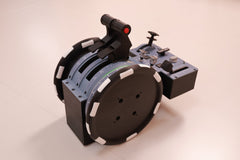 D107 A320 A310 A190 Motorized Throttle-Quadrant for Flight Sim - Backlit, Full Range Motion, Compatible with MSFS2020/2024, X-Plane, Fenix, FBW, toliss - Windows Home Cockpit Panel(Pre-sale: 1 month)