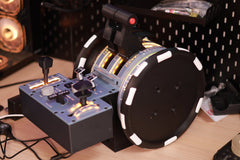 D107 A320 A310 A190 Motorized Throttle-Quadrant for Flight Sim - Backlit, Full Range Motion, Compatible with MSFS2020/2024, X-Plane, Fenix, FBW, toliss - Windows Home Cockpit Panel(Pre-sale: 1 month)