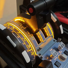 D107 A32X A31X A19X Motorized Throttle-Quadrant for Flight Sim - Backlit, Full Range Motion, Compatible with MSFS2020/2024, X-Plane, Fenix, FBW, toliss - Windows Home Cockpit Panel(Pre-sale: 1 month)
