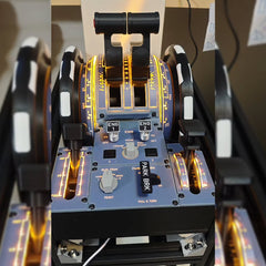 D107 A32X A31X A19X Motorized Throttle-Quadrant for Flight Sim - Backlit, Full Range Motion, Compatible with MSFS2020/2024, X-Plane, Fenix, FBW, toliss - Windows Home Cockpit Panel(Pre-sale: 1 month)