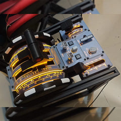 D107 A32X A31X A19X Motorized Throttle-Quadrant for Flight Sim - Backlit, Full Range Motion, Compatible with MSFS2020/2024, X-Plane, Fenix, FBW, toliss - Windows Home Cockpit Panel(Pre-sale: 1 month)
