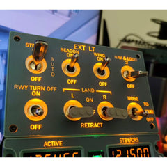 D109 All-in-One A32X Home Cockpit Panel - Integrated RMP+Lighting+ATC for Windows MSFS2020/2024, X-Plane 12 (Fenix, FBW, Toliss) Pre-sale: 1 month