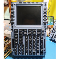 D110 A32X MCDU Home Cockpit Panel for Windows MSFS2020/2024, Compatible with Fenix, FBW, Toliss (Backlit Edition) Pre-sale: 1 month