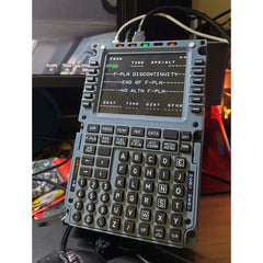 D110 A32X MCDU Home Cockpit Panel for Windows MSFS2020/2024, Compatible with Fenix, FBW, Toliss (Backlit Edition) Pre-sale: 1 month