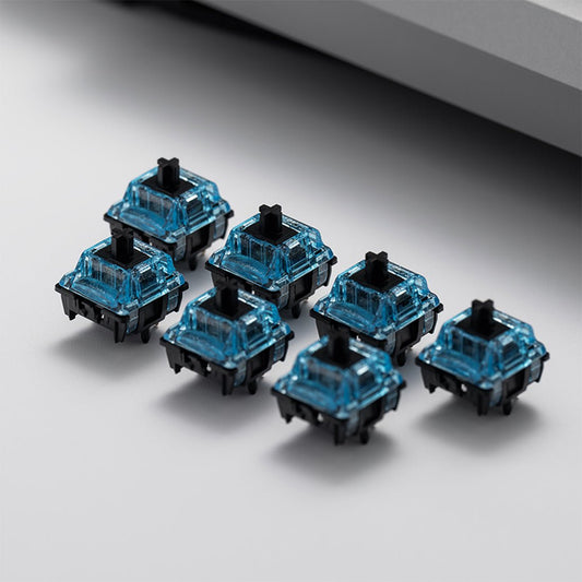 Dual-Rail Hi-Fi Linear Switch (90PCS/Blue Glitter)