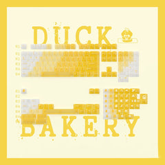 Duck Bread Original-Profile PC Translucent Keycap Set