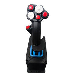 Flight Simulation Joystick, USB Plug-and-Play, Compatible with Mainstream Flight Simulation Platforms and Various Aircraft Configurations