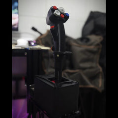 Flight Simulation Joystick, USB Plug-and-Play, Compatible with Mainstream Flight Simulation Platforms and Various Aircraft Configurations