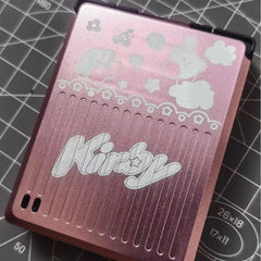 GKD Pixel 2 Metal Retro Handheld Game Console with Customized Laser-Engraved Pattern