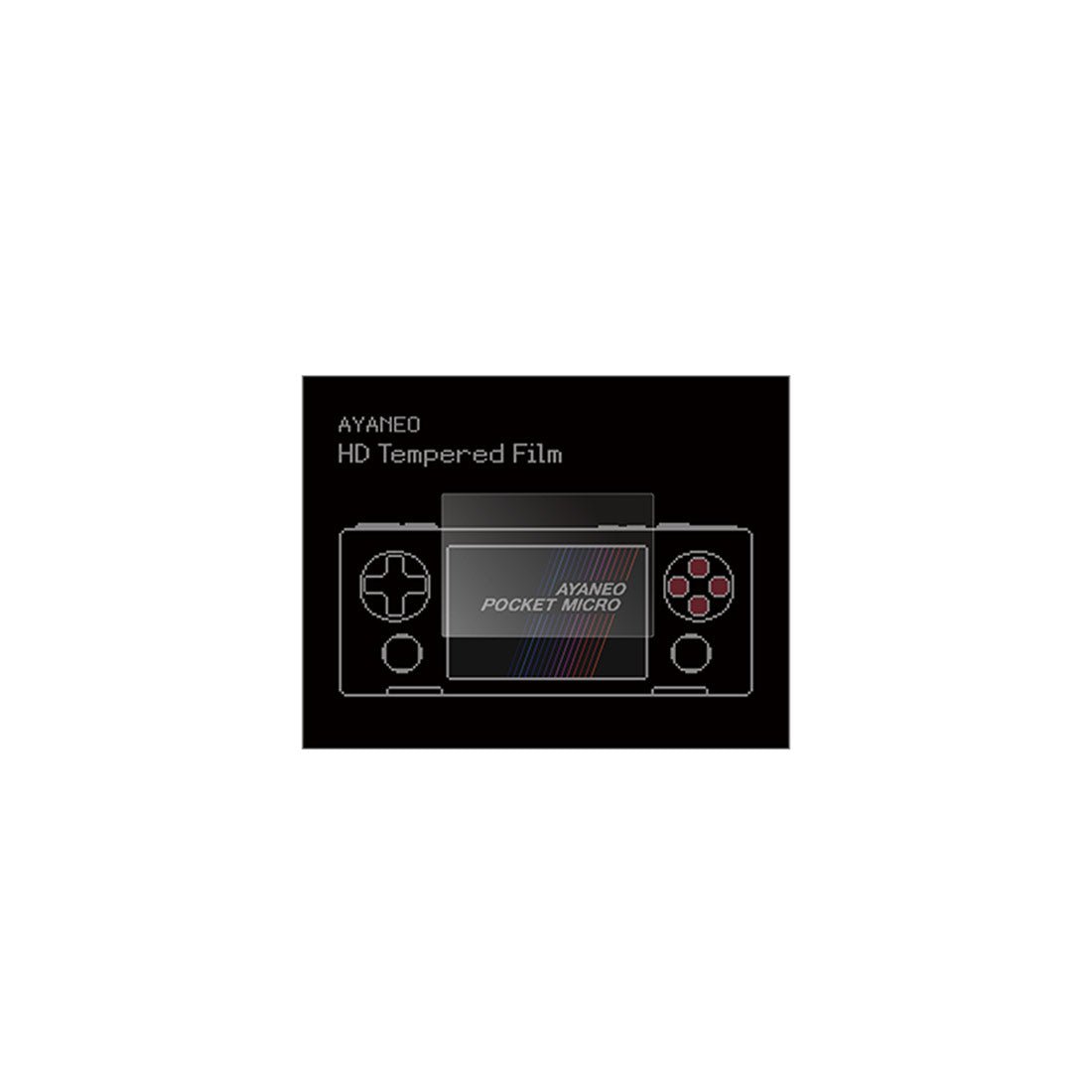 High-Transparency Tempered Film for Ayaneo Pocket Micro/Classic Handheld Gaming Console