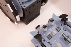 Hoowalt D107 V2.0 A320 A310 A190 Motorized Throttle-Quadrant for Flight Sim - Backlit, Full Range Motion, Compatible with MSFS2020/2024, X-Plane, Fenix, FBW, toliss - Windows Home Cockpit Panel(Pre-sale: 1 month)