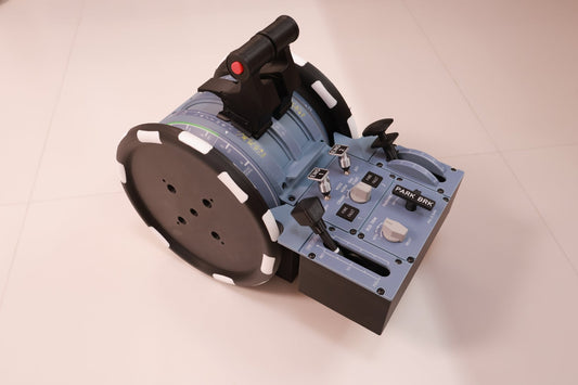 Hoowalt D107 V2.0 A320 A310 A190 Motorized Throttle-Quadrant for Flight Sim - Backlit, Full Range Motion, Compatible with MSFS2020/2024, X-Plane, Fenix, FBW, toliss - Windows Home Cockpit Panel(Pre-sale: 1 month)