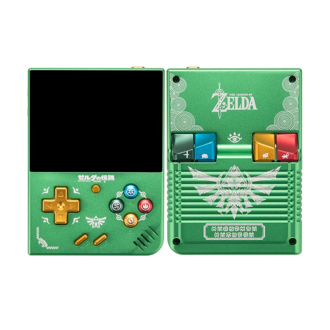 Miyoo Mini Shell Metal Shell with Complete Button Set for Miyoo Mini/Miyoo Mini Plus ...