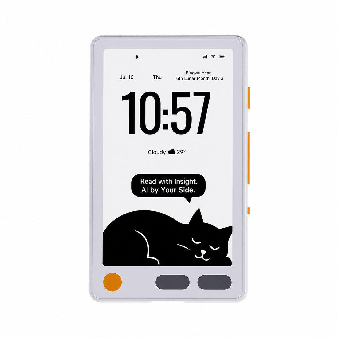Metalio E-INK4 AI E-Reader, E-Ink Touchscreen