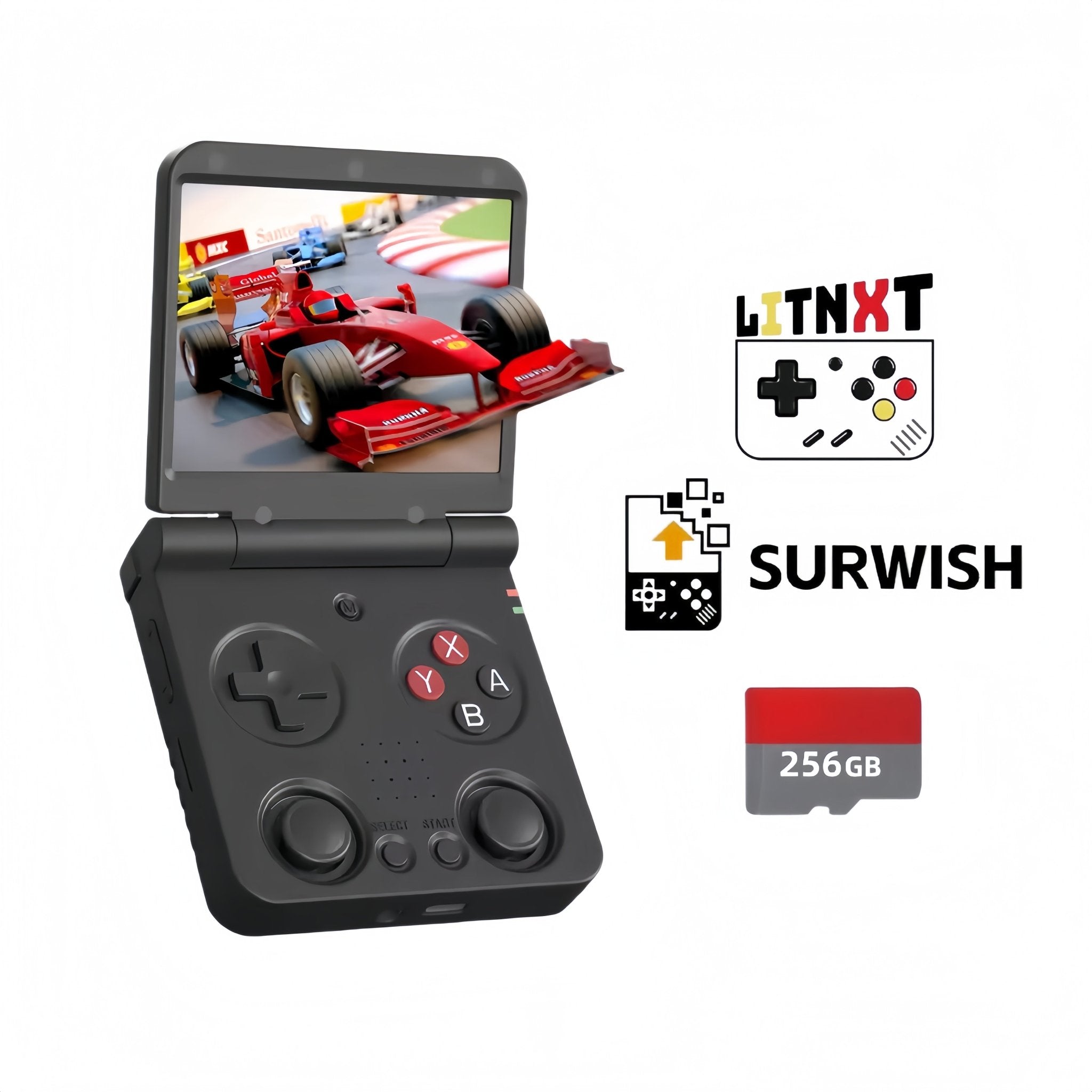 Miyoo Flip V2 Surwish OS Retro Handheld Game Console-LITNXT – litnxt