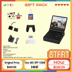 MIYOO MINI FLIP Surwish Onion OS V4.4.0 Retro Handheld Game Console Support Sleep Mode and WIFI(December 6-10th)