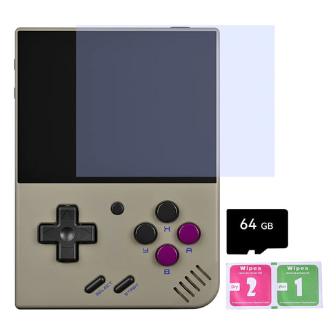 litnxt-miyoo-mini-plus-retro-handheld-game-console-grey-64gb