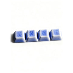 Original-Profile Crackle Ceramic WASD Keycaps/6.25U Spacebar Keycap